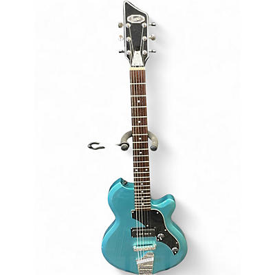 Used Supro Jamesport TEAL Solid Body Electric Guitar