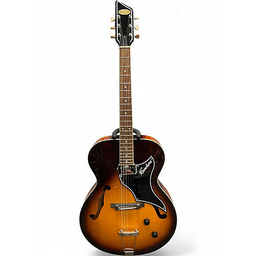 Used Supro RANCHERO REISSUE SUNBURST Acoustic Electric Guitar SUNBURST