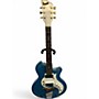 Used Supro S440 BLUE Solid Body Electric Guitar BLUE
