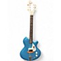 Used Supro SAHARA 1570WB Blue Solid Body Electric Guitar Blue