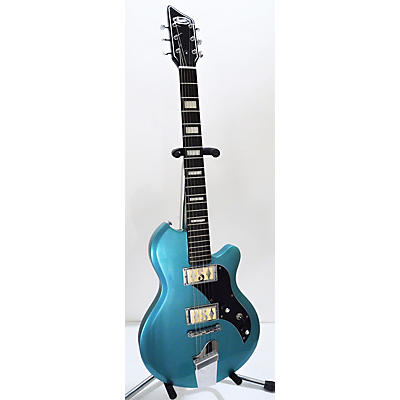 Supro Used Supro WESTBURY Blue Solid Body Electric Guitar