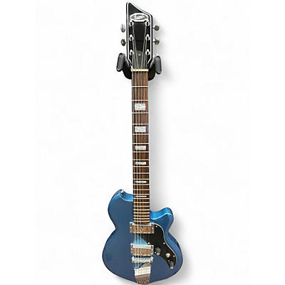 Used Supro westbury Blue Solid Body Electric Guitar