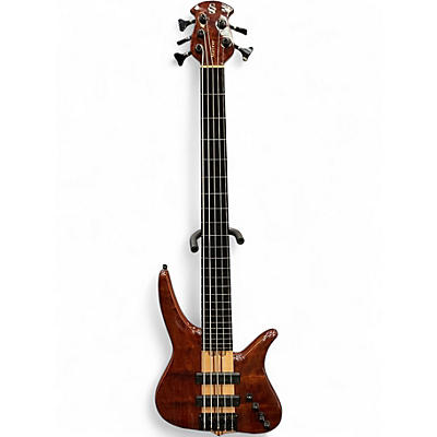 Used Surine Quest NTVII Clear Gloss Electric Bass Guitar