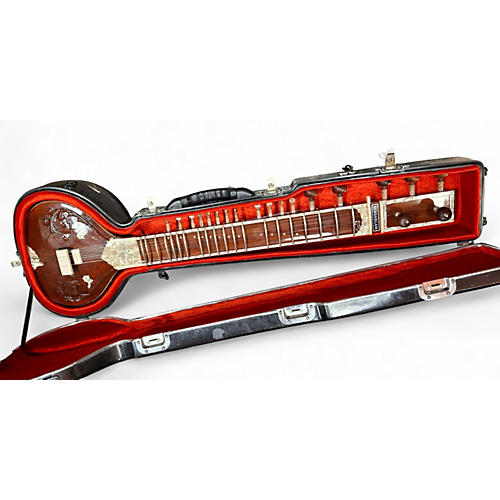 Used Sursargam SITAR Worn Brown Worn Brown