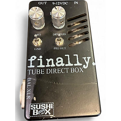 Used Sushi Box Finally. Tube Direct Box V1 Direct Box