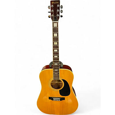 Used Susuki & Co WR-150 Natural Acoustic Guitar