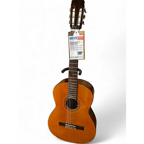 Used Suwa Abe Gut 510 Natural Classical Acoustic Guitar Natural