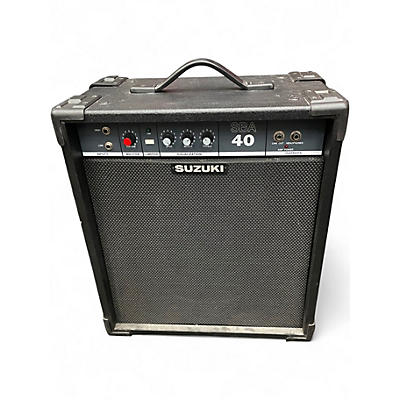 Used Suzuki SBA 40 Bass Combo Amp