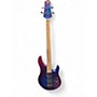 Used Swan Customs Alpha andromeda Purple Electric Bass Guitar Purple
