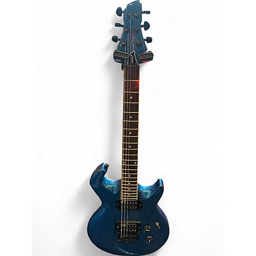 Used Switch VIBRACELL BLUE Solid Body Electric Guitar BLUE