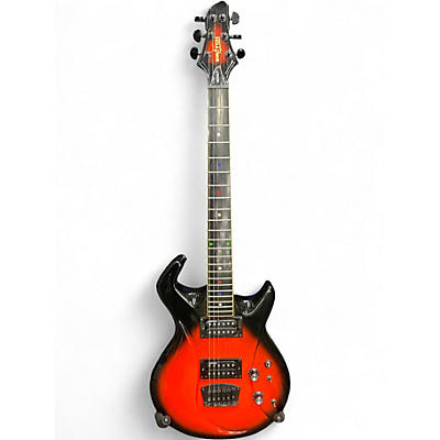 Used Switch VIBRACELL ORANGE BLACK BURST Solid Body Electric Guitar