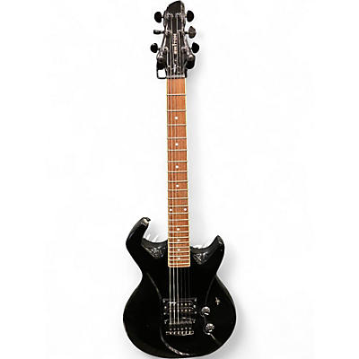 Used Switch Vibracell Black Solid Body Electric Guitar