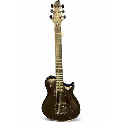Used Switch Vibracell Black Solid Body Electric Guitar