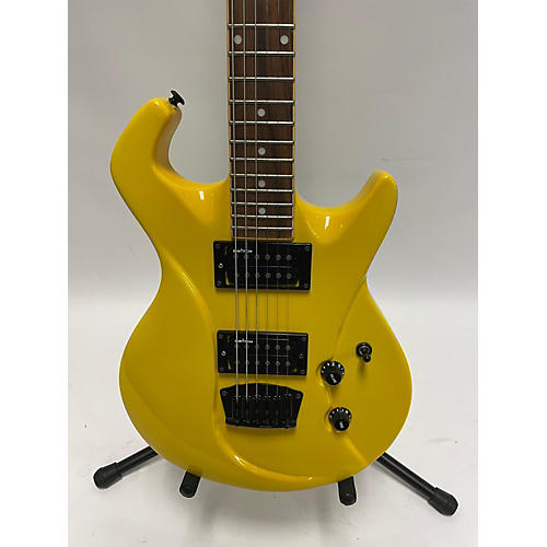 Switch Used Switch Vibracell Yellow Solid Body Electric Guitar Yellow