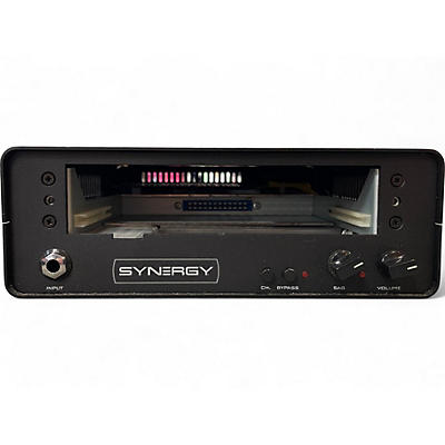 Used Synergy SYN-1 Rack Mount Preamp with 1 Module Slot Guitar Preamp