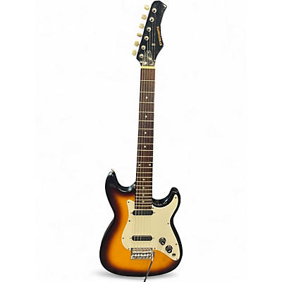 Used Synsonics DOUBLE CUT BURST Solid Body Electric Guitar