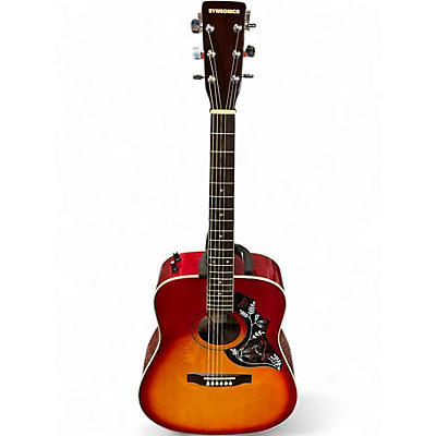 Used Synsonics FG8050E Sunburst Acoustic Guitar