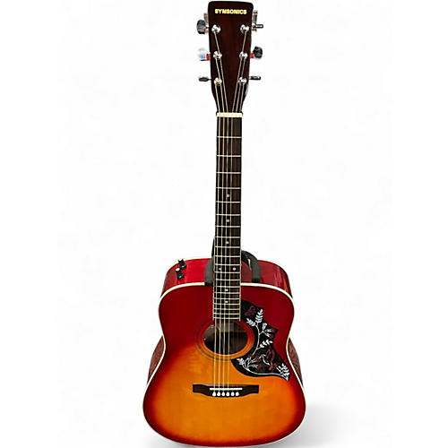 Used Synsonics FG8050E Sunburst Acoustic Guitar Sunburst