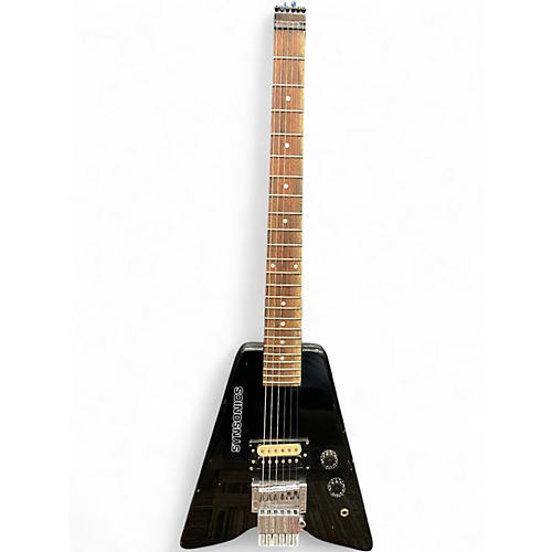 Used Synsonics HL200T Black Electric Guitar Black