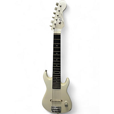 Used Synsonics Jr. Pro White Solid Body Electric Guitar