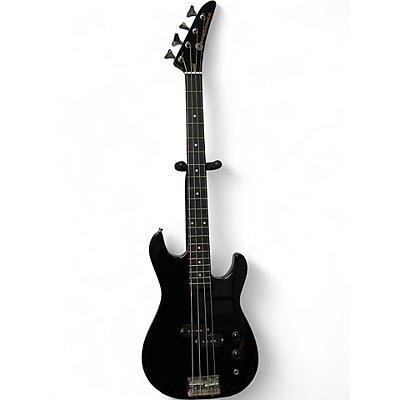 Used Synsonics Short Scale Black Electric Bass Guitar