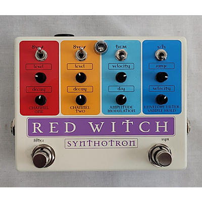 Used Synthotron Red Witch Effect Pedal