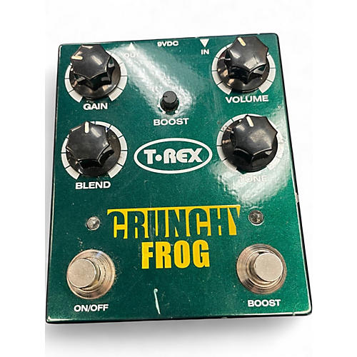 Used T-Rex Engineering Crunch Frog Classic Overdrive Effect Pedal