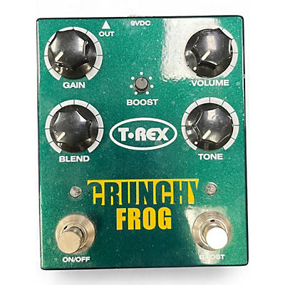 Used T-Rex Engineering Crunch Frog Classic Overdrive Effect Pedal