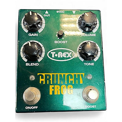 Used T-Rex Engineering Crunch Frog Classic Overdrive Effect Pedal