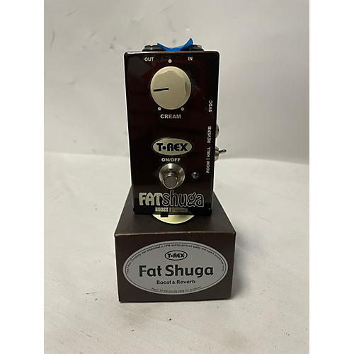 T-Rex Engineering Used T-Rex Engineering Fat Shuga Boost With Reverb Effect Pedal