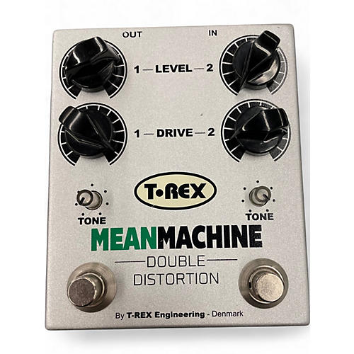 Used T-Rex Engineering Mean Machine Double Distortion Effect Pedal