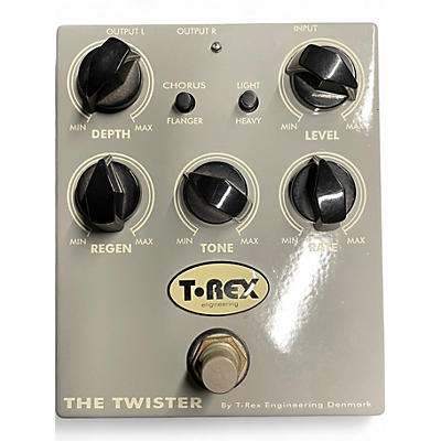 Used T-Rex Engineering Twister Chorus Flanger Effect Pedal