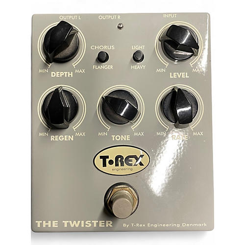 Used T-Rex Engineering Twister Chorus Flanger Effect Pedal