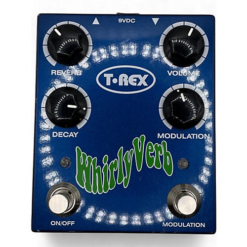 Used T-Rex Engineering Whirlyverb Reverb Effect Pedal
