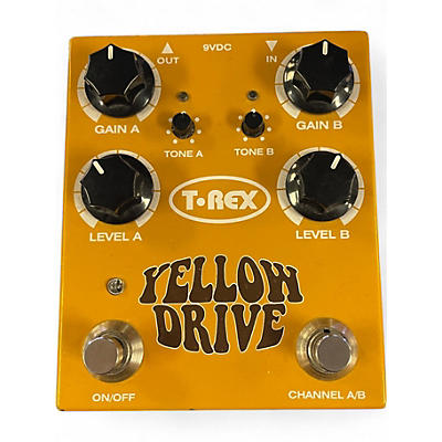 T-Rex Engineering Used T-Rex Engineering Yellow Drive Distortion Effect Pedal