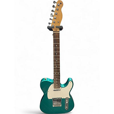 Used T Style T Style Green Solid Body Electric Guitar