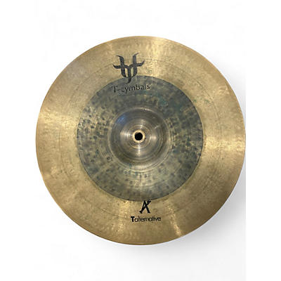 Used T-cymbals 14in A T-Alternative 14" High Hat Pair Cymbal