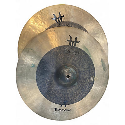 Used T-cymbals 15in 15 IN HEAVY HI-HAT Cymbal