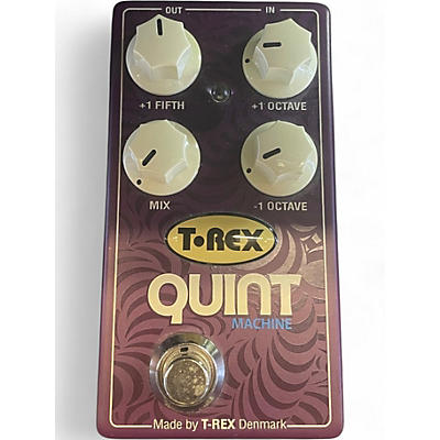 Used T-rex Quint Machine Four-Tone Generator Octaver / Pitch Effect Pedal