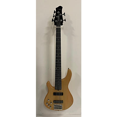 Used TAGIMA MILLENIUM 5 LEFT HANDED 5 STRING BASS Natural Electric Bass Guitar