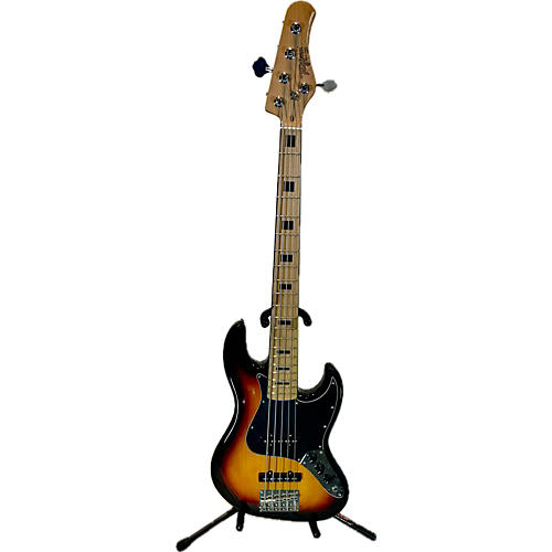 Used TAGIMA TJP-5 3 Tone Sunburst Electric Bass Guitar 3 Tone Sunburst
