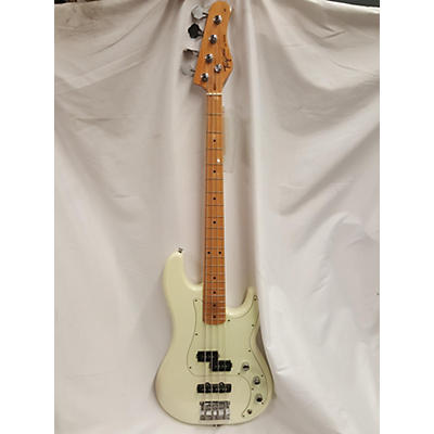 Used TAGIMA TW65 Antique White Electric Bass Guitar