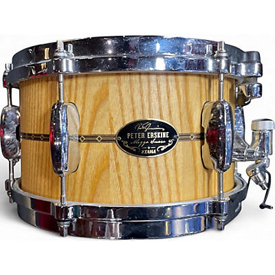 Used TAMA 10X6 PETER ERSKINE SNARE DRUM NATURAL Drum