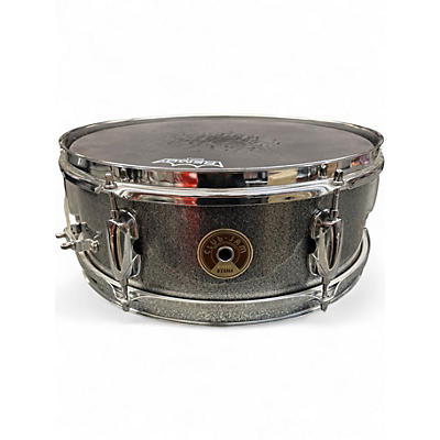 Used TAMA 13X5 Club Jam Snare Silver Sparkle Drum