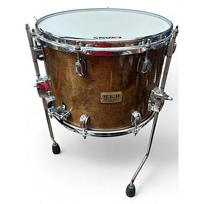 Used TAMA 14X10 S.L.P. Duo Birch Transparent Mocha Drum