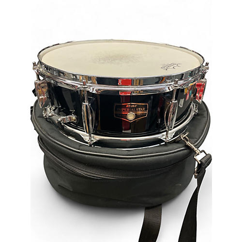 Used TAMA 14X5 Imperialstar Snare Black Drum Black 210