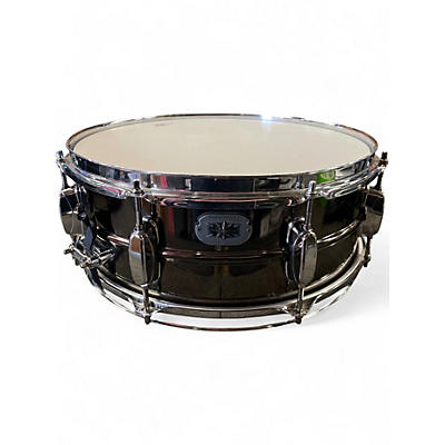 Used TAMA 14X5 Metalworks Snare Black Chrome Drum