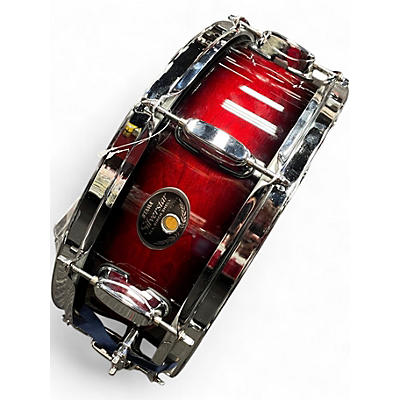 Used TAMA 14X5 Silverstar Snare Trans Red Drum