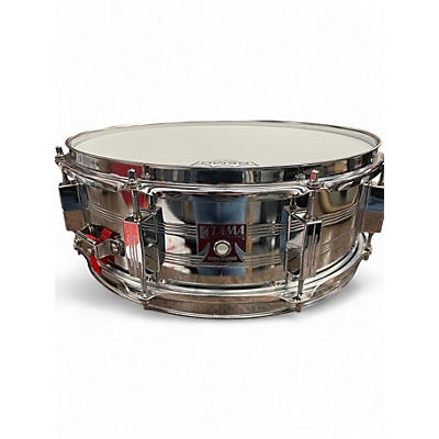 Used TAMA 14X5 Swingstar MIJ Red Badge Steel Snare Drum
