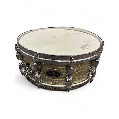 Used TAMA 14X5.5 Starclassic Snare Champagne Sparkle Drum